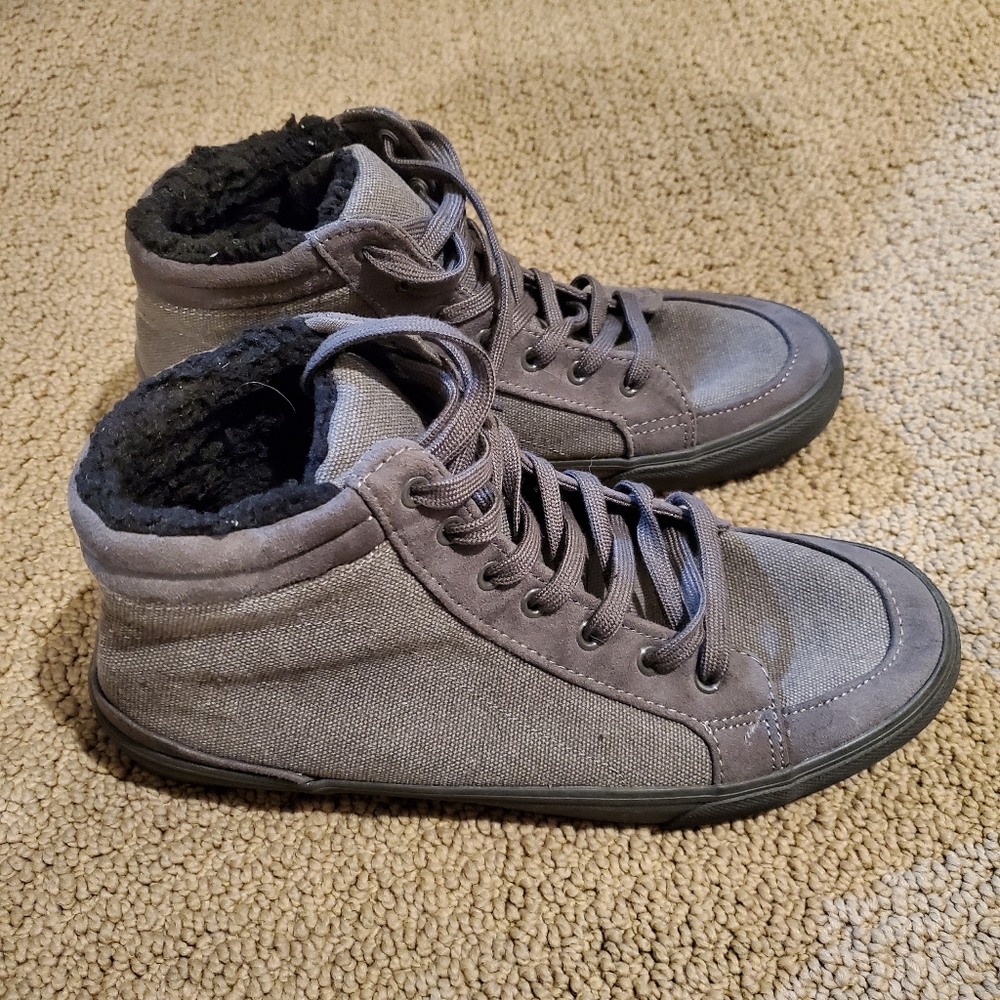 Old Navy Gray High-Top Sneakers